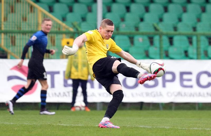 Football. I Liga. Rozwoj Katowice - Zawisza Bydgoszcz. 09.04.2016