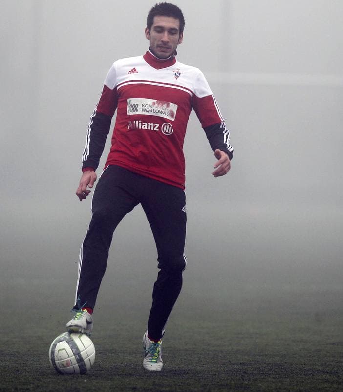 Football. Friendly Match. LZS Piotrowka - Gornik Zabrze. 10.10.2013
