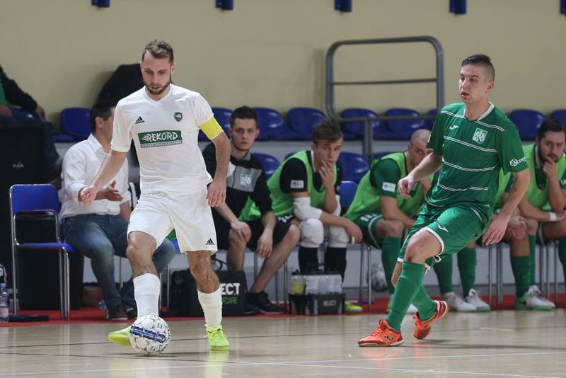 Futsal. Ekstraklasa. AZS US Katowice - Rekord Bielsko-Biala. 25.10.2017