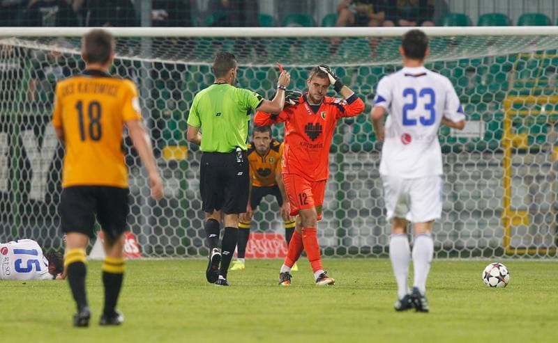 Football. Polish First League. GKS Katowice - Wigry Suwalki. 01.08.2015