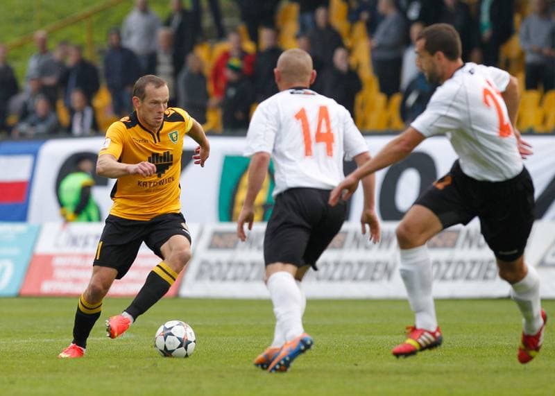 Football. I Liga. GKS Katowice - Chrobry Glogow. 04.10.2014