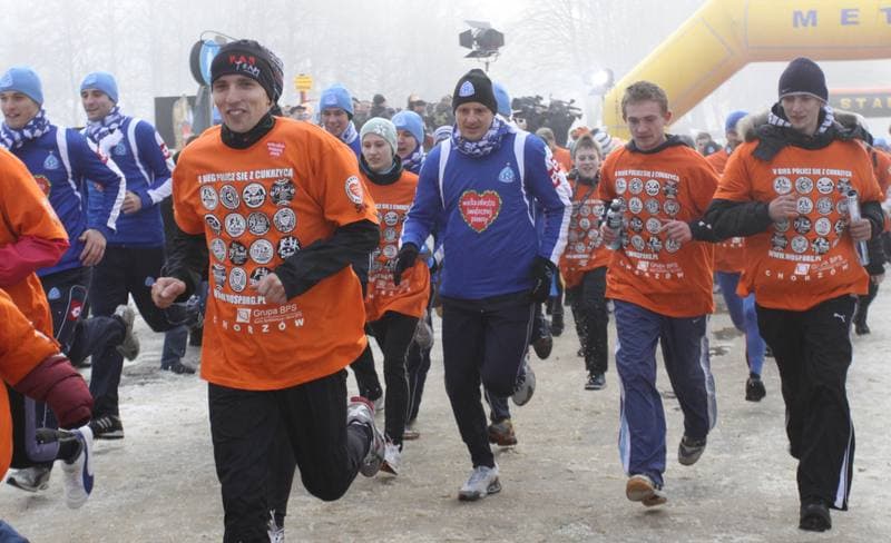 Running. "Policz sie z cukrzyca". Chorzow. 09.01.2011