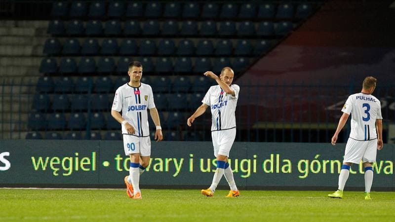 Football. T-Mobile Ekstraklasa. Ruch Chorzow - Zawisza Bydgoszcz. 05.06.2015