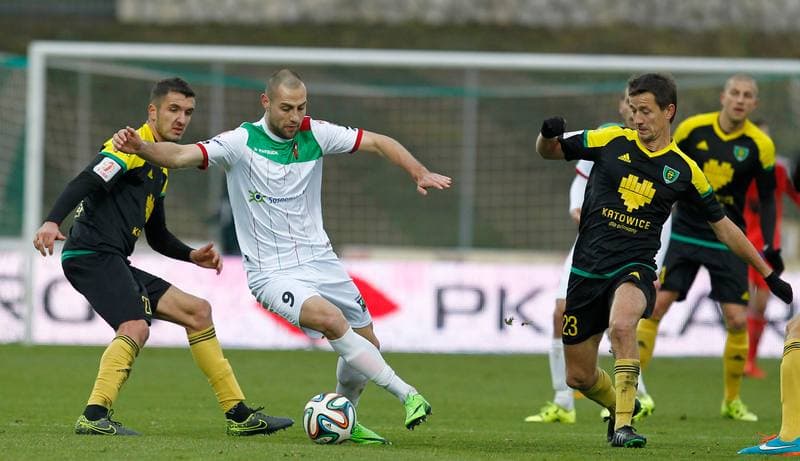 Football. I Liga. Zaglebie Sosnowiec - GKS Katowice. 29.11.2015