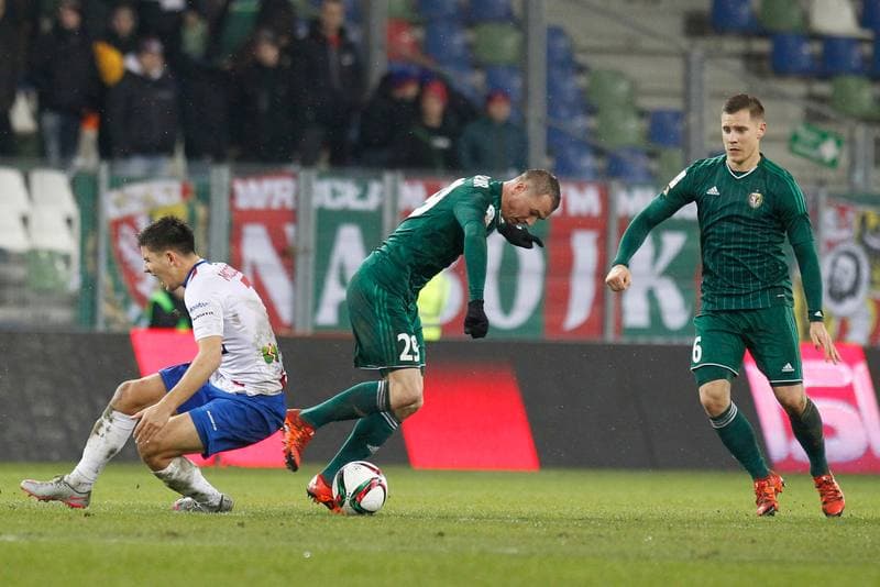 Football. T-Mobile Ekstraklasa. Podbeskidzie Bielsko Biala - Slask Wroclaw. 03.10.2014