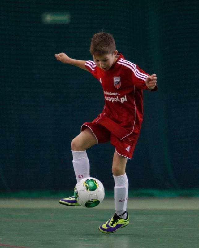 Football. X Halowy Turniej Trampkarzy im Redaktora Stanislawa Penara. Stage description. 21.12.2013