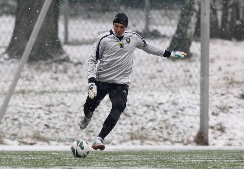 Football. Sparing. GKS Katowice - Gornik Leczna. 25.01.2014