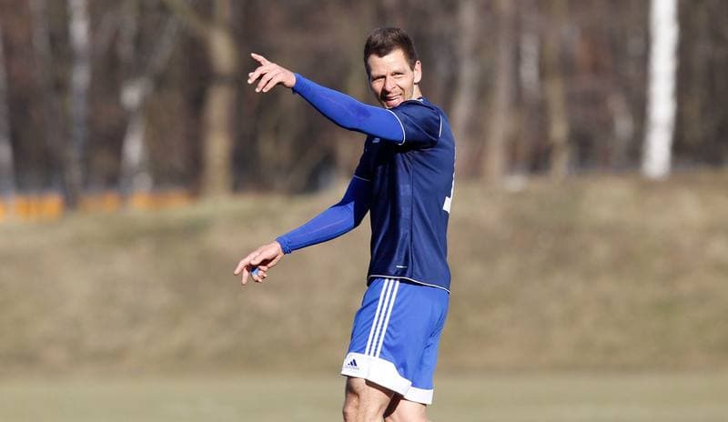 Football. Piast Gliwice. LZS Piotrowka. 10.02.2014
