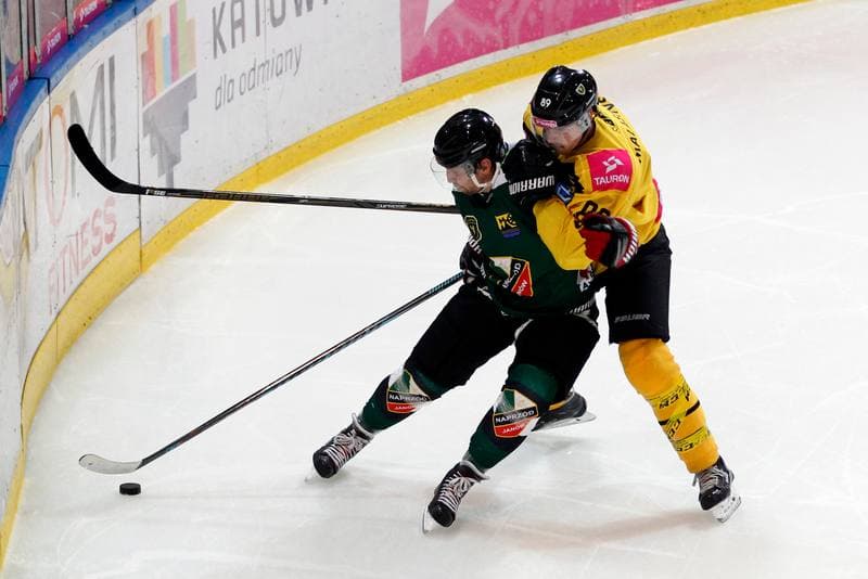 Ice Hockey. Tauron Hokej Liga. Tauron KH GKS Katowice - Anteo Naprzod Janow. 03.11.2017