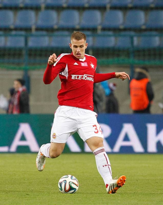 Football. T-Mobile Ekstraklasa. Wisla Krakow - Podbeskidzie Bielsko Biala. 24.10.2014