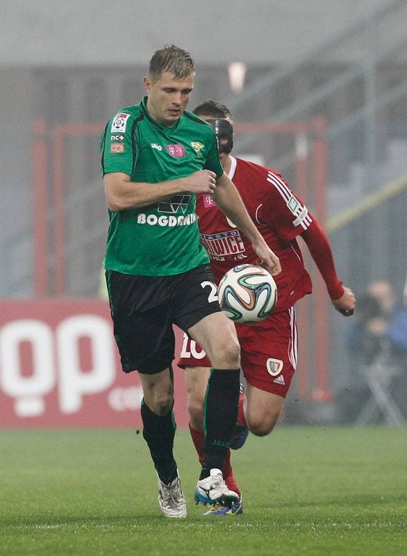 Football. T-Mobile Ekstraklasa. Piast Gliwice - Gornik Leczna. 07.11.2014