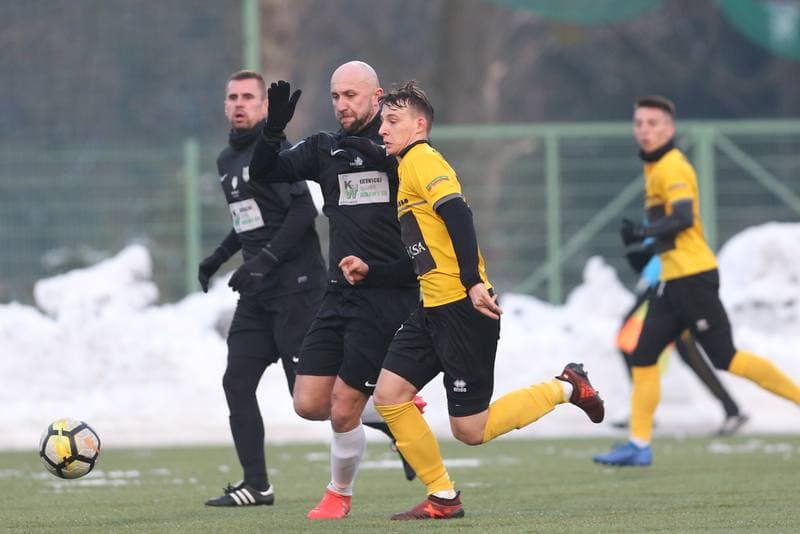 Football. Sparing. Rozwoj Katowice - GKS 1962 Jastrzebie. 30.01.2019