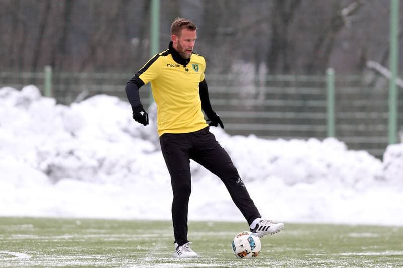 Football. Sparing. GKS Katowice - Fotbal Trinec. 25.01.2019