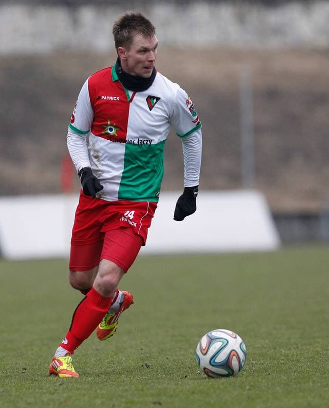 Football. Friendly Match. Zaglebie Sosnowiec - Sandecja Nowy Sacz. 25.02.2015