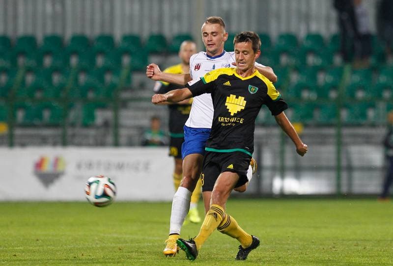 Football. Polish First League. GKS Katowice - MKS Kluczbork. 22.08.2015