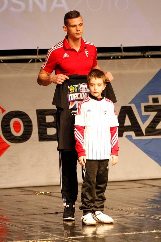 Football. Gornik Zabrze. Team Presentation. 09.02.2016