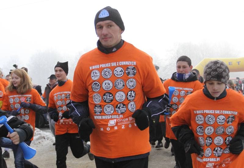 Running. "Policz sie z cukrzyca". Chorzow. 09.01.2011