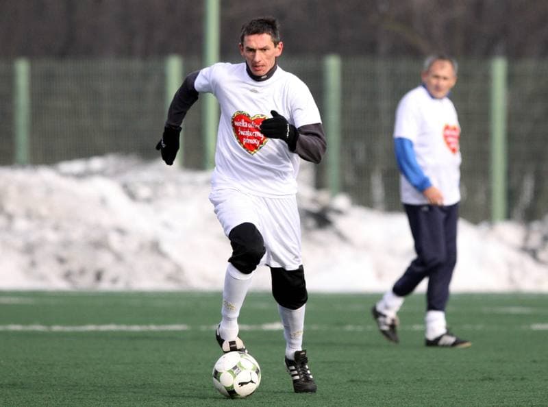 Football. XIX Final WOSP. Reprezentacja WOSP - Reprezentacja Slaska. 09.01.2011