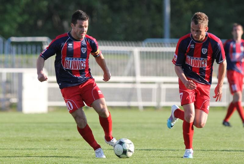 Football. I liga. Piast Gliwice - GKS Bogdanka Leczna. 06.05.2011