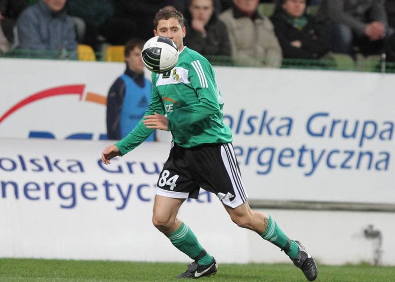 Football. Belchatow Ekstraklasa. GKS Belchatow - Gornik Zabrze. 08.04.2011