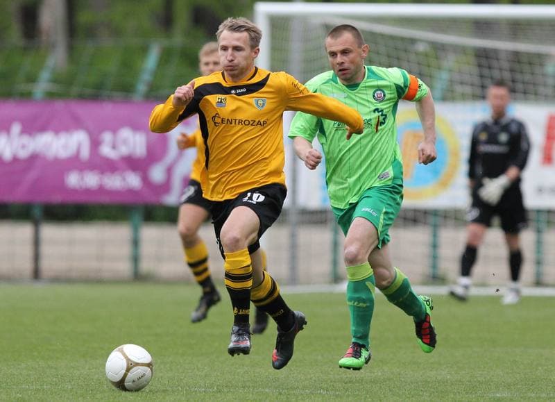 Football. I liga. GKS Katowice - Gornik Polkowice. 07.05.2011
