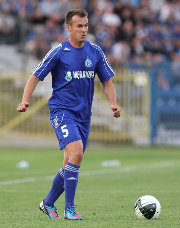 Football. Europa League. Ruch Chorzow - Metalurg Skopje. 19.07.2012