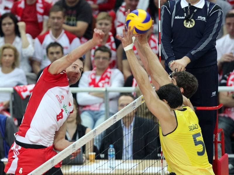 Volleyball. World League. Poland - Brazil. 03.06.2012