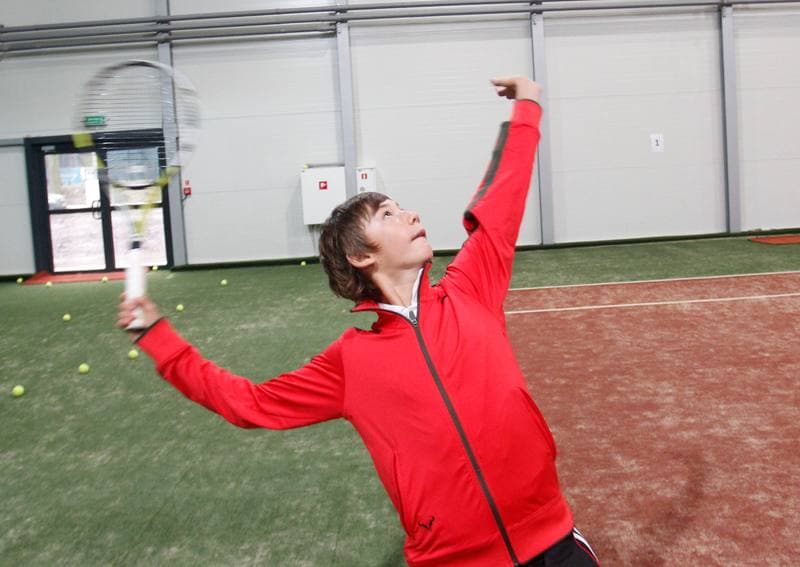 Tennis. Wojciech Marek. Press Conference. 10.01.2014