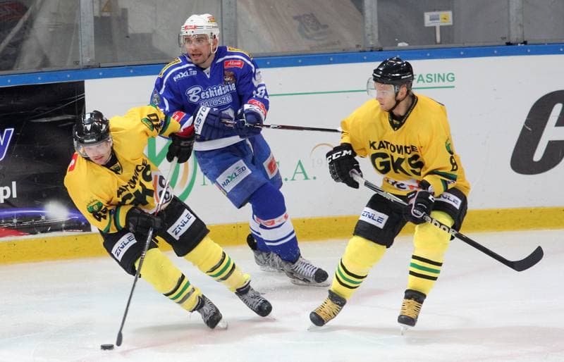 Ice Hockey. Polska Liga Hokeja na Lodzie. HC GKS Katowice - Aksam Unia Oswiecim. 01.02.2013