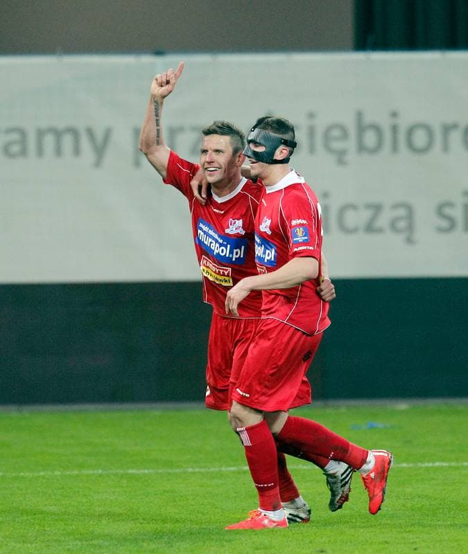 Football. T-Mobile Ekstraklasa. Piast Gliwice - Podbeskidzie Bielsko Biala. 24.05.2015
