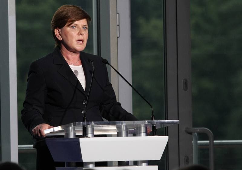 Beata Szydlo. Press Conference. 28.06.2013