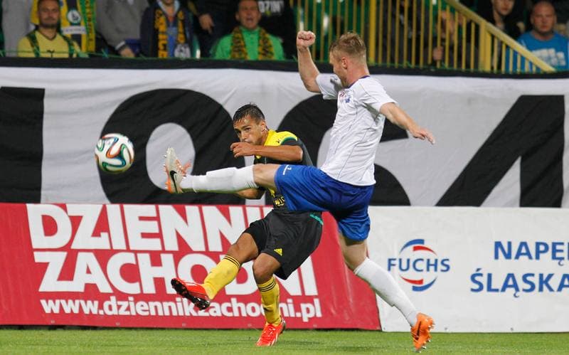 Football. Polish First League. GKS Katowice - MKS Kluczbork. 22.08.2015