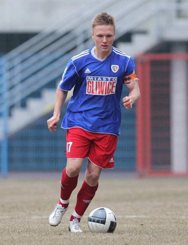 Football. Sparing. Piast Gliwice - Kolejarz Stroze. 10.03.2012