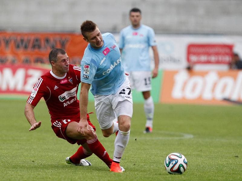 Football. T-Mobile Ekstraklasa. Gornik Zabrze - Cracovia Krakow. 21.07.2014
