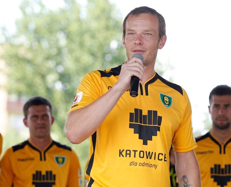 Football. GKS Katowice. Presentation. 26.07.2014