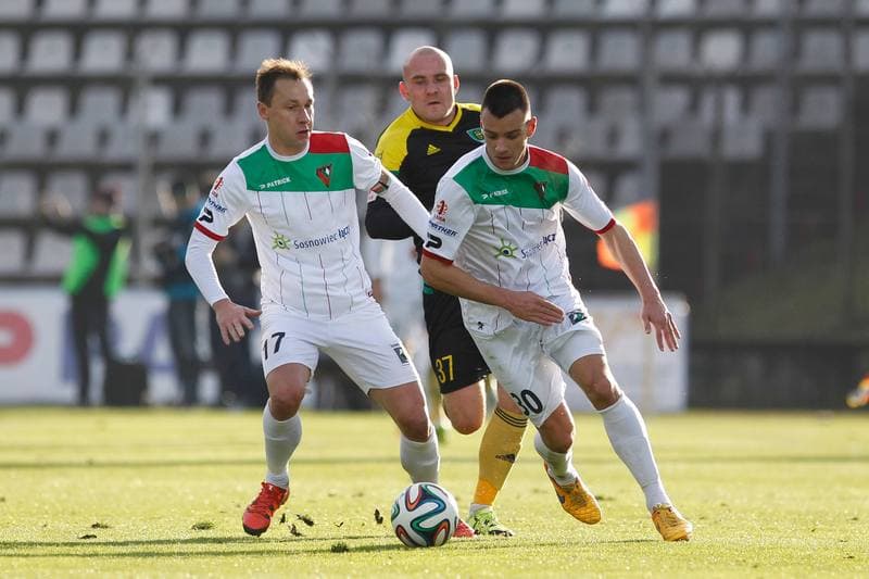 Football. I Liga. Zaglebie Sosnowiec - GKS Katowice. 29.11.2015