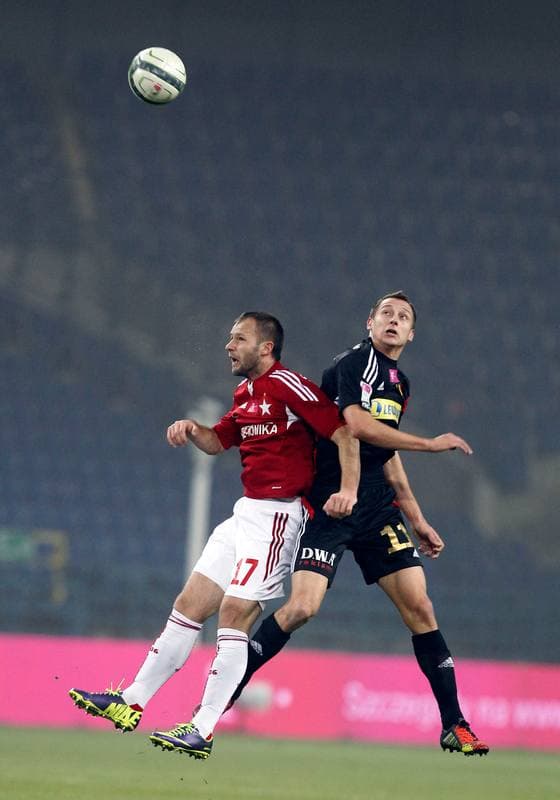 Football. T-Mobile Ekstraklasa. Wisla Krakow - Korona Kielce. 22.11.2013