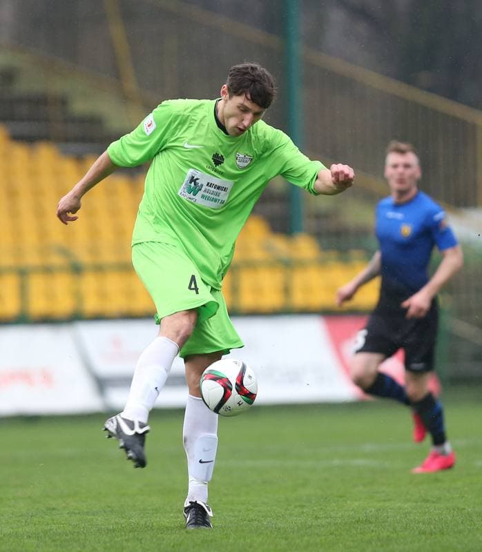 Football. I Liga. Rozwoj Katowice - Zawisza Bydgoszcz. 09.04.2016