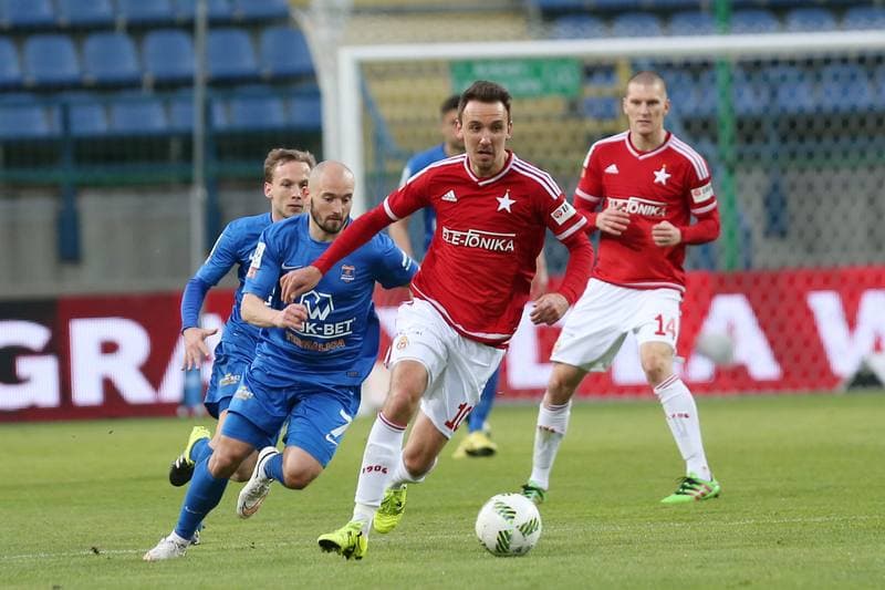 Football. Ekstraklasa. Wisla Krakow - Termalica Bruk-Bet Nieciecza. 25.04.2016