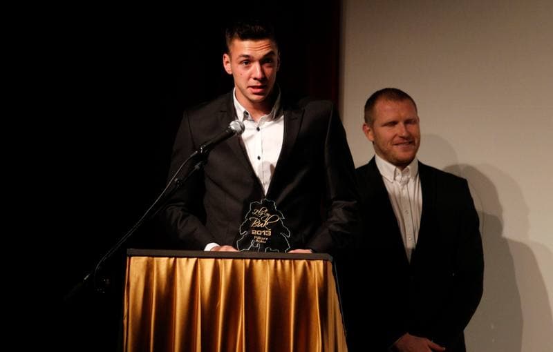 Football. GKS Katowice. Press Conference. 10.12.2013