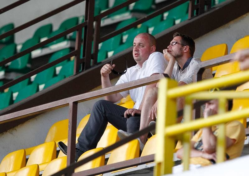 Football. Friendly Match. GKS Katowice - Puszcza Niepolomice. 26.07.2014