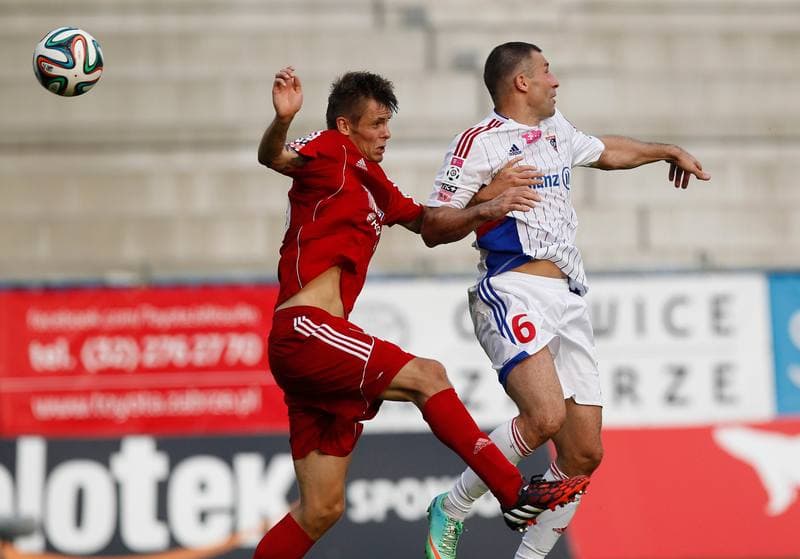 Football. PKO BP Ekstraklasa. Gornik Zabrze - Piast Gliwice. 01.12.2015