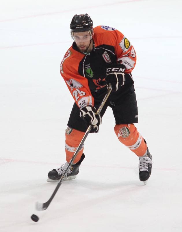 Ice Hockey. Polska Liga Hokejowa. JKH GKS Jastrzebie - Comarch Cracovia Krakow. 29.03.2013