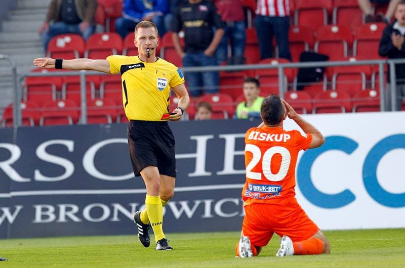 Football. PKO BP Ekstraklasa. Cracovia Krakow - Termalica Bruk Bet Nieciecza. 12.09.2015
