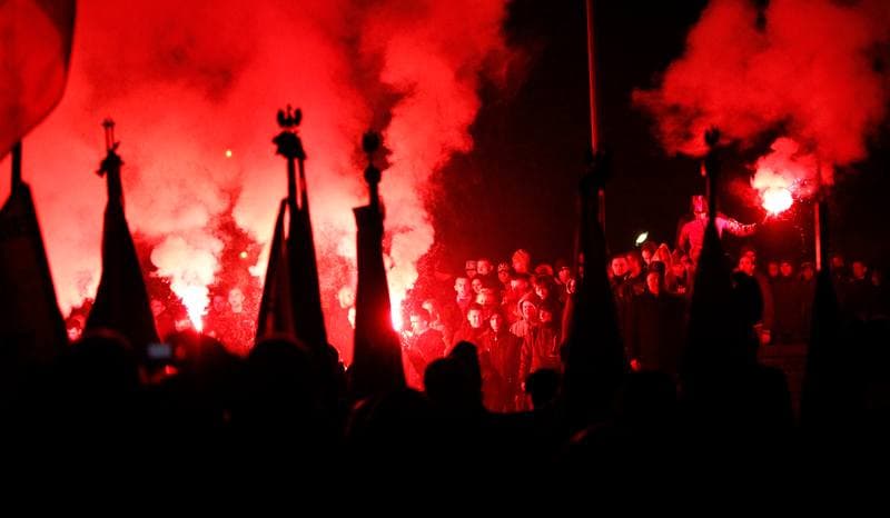 Celebration of the 33rd Anniversary of the Pacification of Wujek Mine. Katowice. 16.12.2014