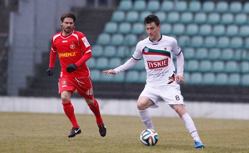 Football. I Liga. GKS Tychy - Widzew Lodz. 14.03.2015