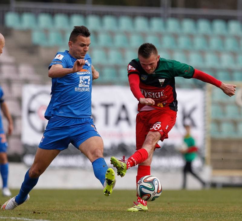 Football. I Liga. GKS Tychy - Termalica Bruk-Bet Nieciecza. 28.03.2015