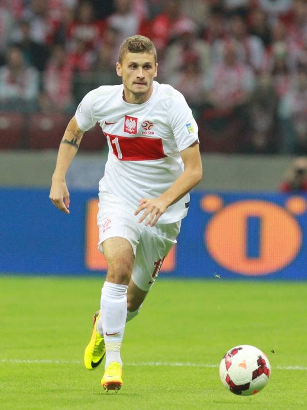 Football. 2014 FIFA World Cup Qualifiers. Poland - Montenegro. 06.09.2013