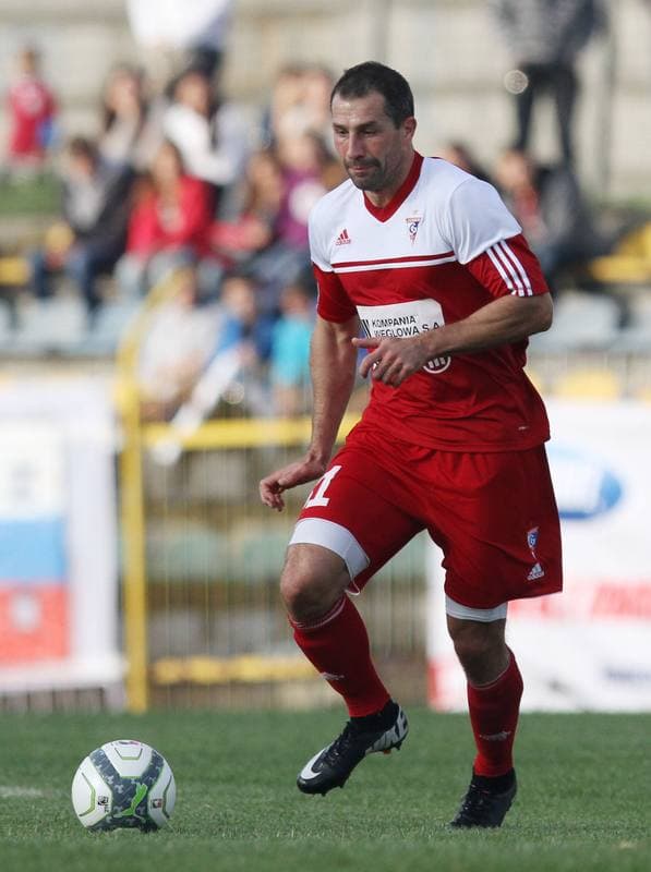 Football. Sparing. Gornik Zabrze - Naprzod Rydultowy. 11.09.2013