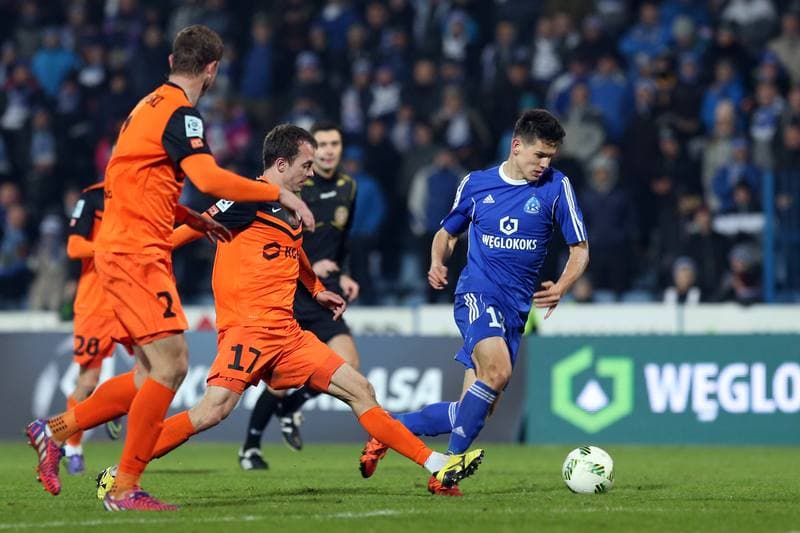 Football. Ekstraklasa. Ruch Chorzow - Zaglebie Lubin. 12.02.2016